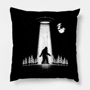 Bigfoot Ufo Pillow