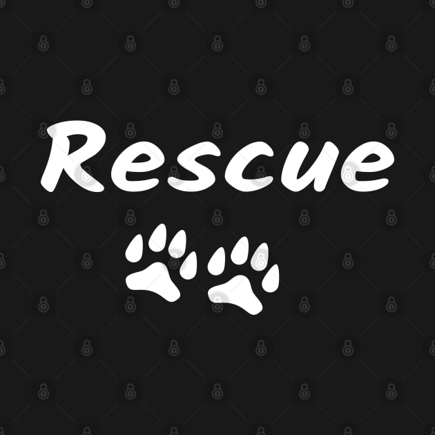 Rescue Dog, Love Dogs, Gift For Dog Mom by Islanr