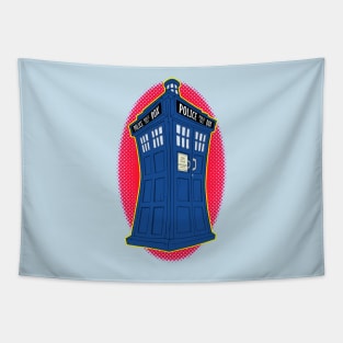 TARDIS TOON Tapestry