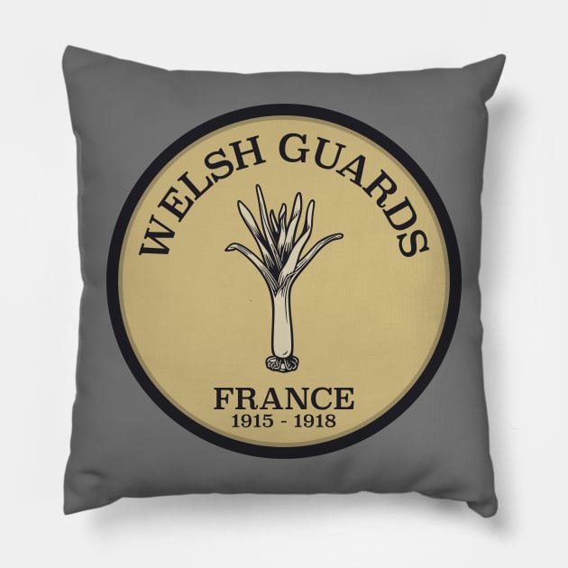 WW1 Welsh Guards Pillow by Firemission45