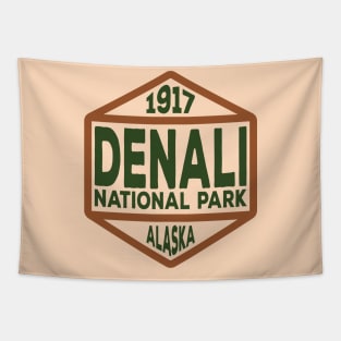 Denali National Park badge Tapestry