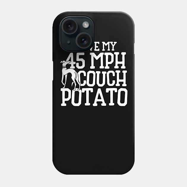 45 MPH couch potato Phone Case by bubbsnugg