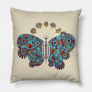 constellation butterfly Pillow