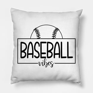 Baseball Vibes Shirt Pillow