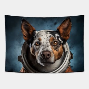 Astro Dog - Australian Cattle Dog Tapestry