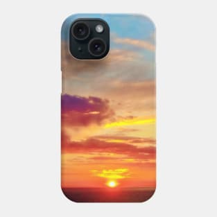 Beautiful Sunset in Greece Phone Case