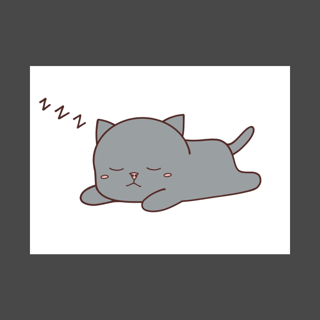 Sleeping Kitty by yuuxi