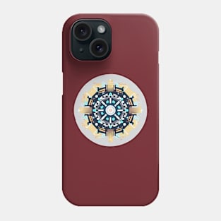 futuristic tech-inspired motif Phone Case