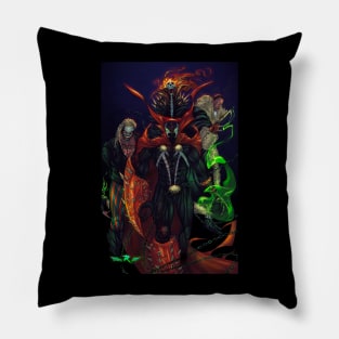 Monster Mash Original Art Pillow