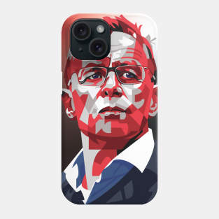 Ralf Rangnick in Red Phone Case