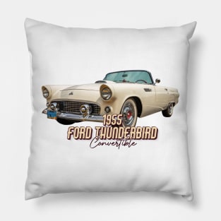 1955 Ford Thunderbird Convertible Pillow