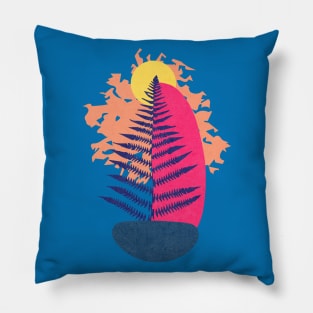 Minimalist Abstract Nature Art #2 Splash Pillow