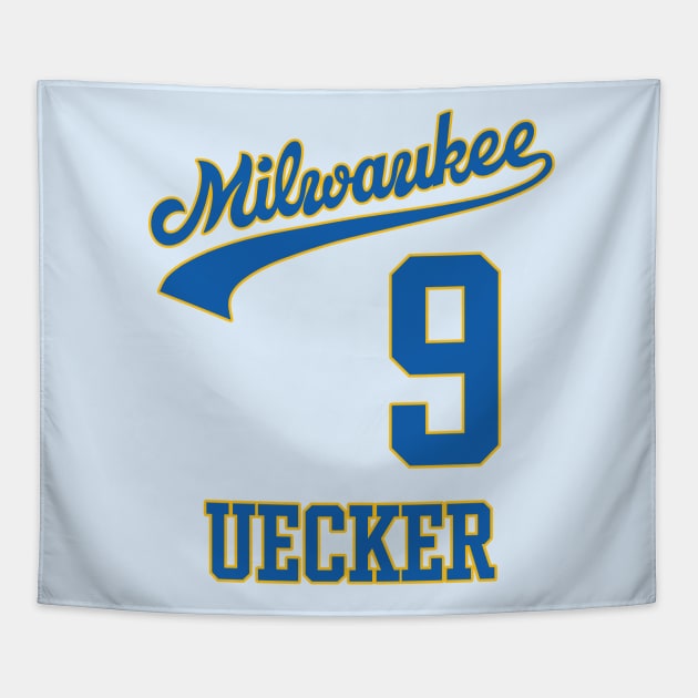 Retro Bob Uecker Baseball Jersey Tribute Women's T-Shirt