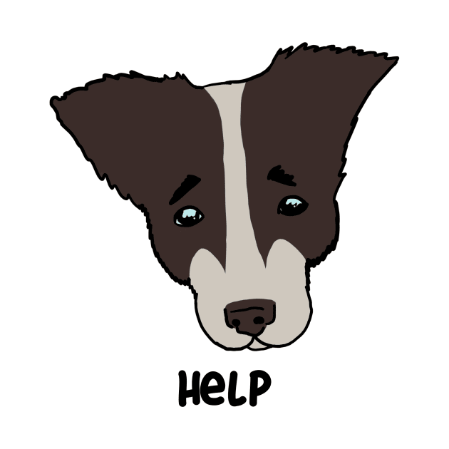 help. sad dog by Karl_The_Faun