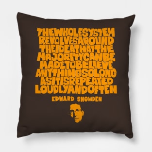 Edward Snowden's Truth: A Call to Question and Resist Pillow