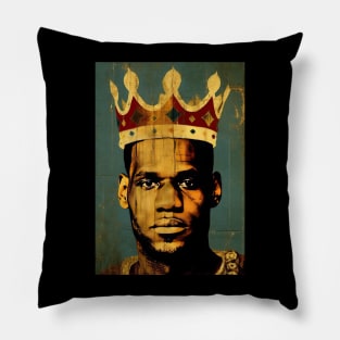 King James Street Art Style Pillow