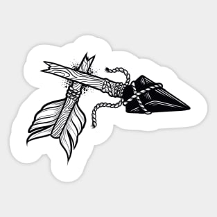 broken arrow drawing