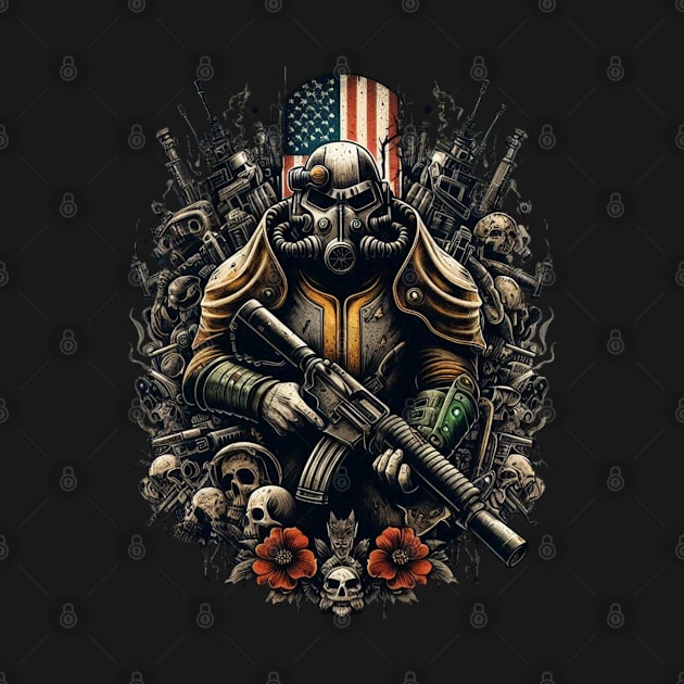 Fallout brotherhood of steel by Cute&Brave