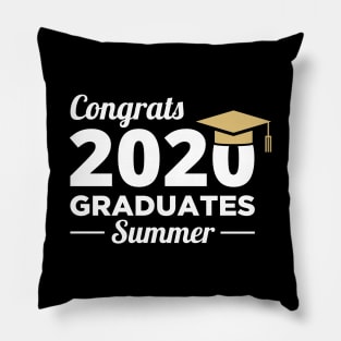 Congrats 2020 Graduates Summer Pillow