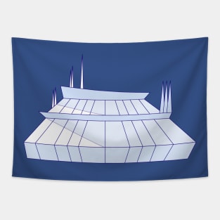 Space Mountain Tapestry