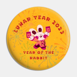 Lunar Year 2023 Year of the Rabbit Pin