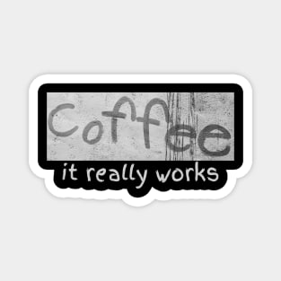 Kaffee it really works - Espressso & Cappuccino Magnet