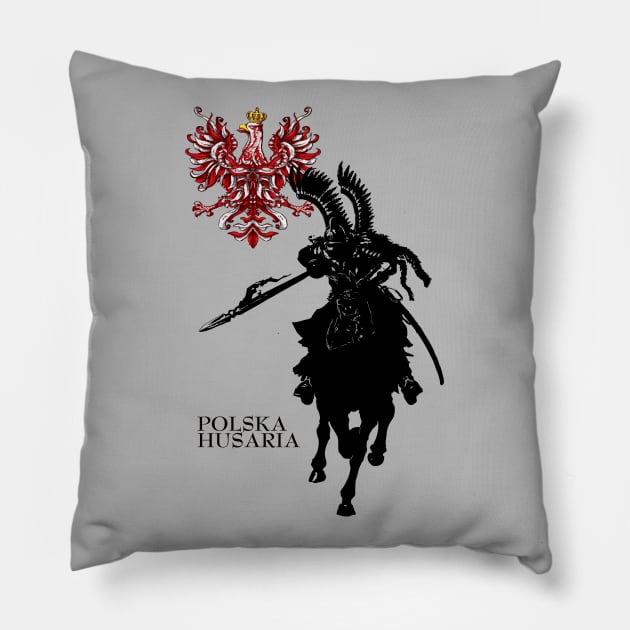 The Polish Hussar Pillow by biggeek