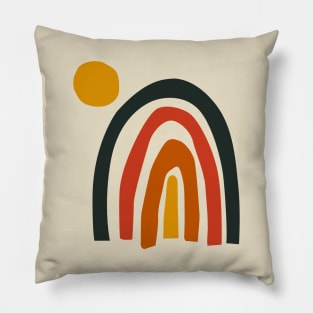 Boho Rainbow Pillow