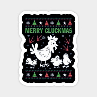 Merry Cluckmas Magnet