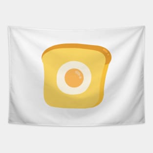 Pumpkin Bread with Egg Tapestry