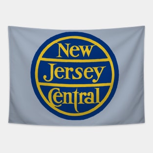 New Jersey Central Railroad Old Pre-1945 Logo Tapestry