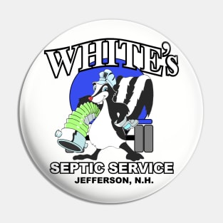 White's Septic Service Pin