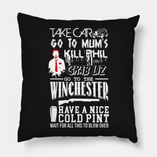 A Winchester Plan of Events Pillow