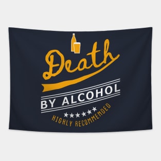 Death By Alcohol Tapestry