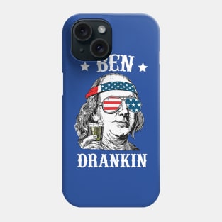 Ben Drankin - USA Benjamin Franklin Phone Case