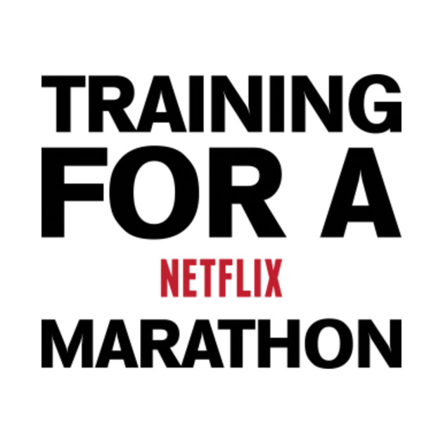 Training for a Netflix Marathon - Netflix - Phone Case