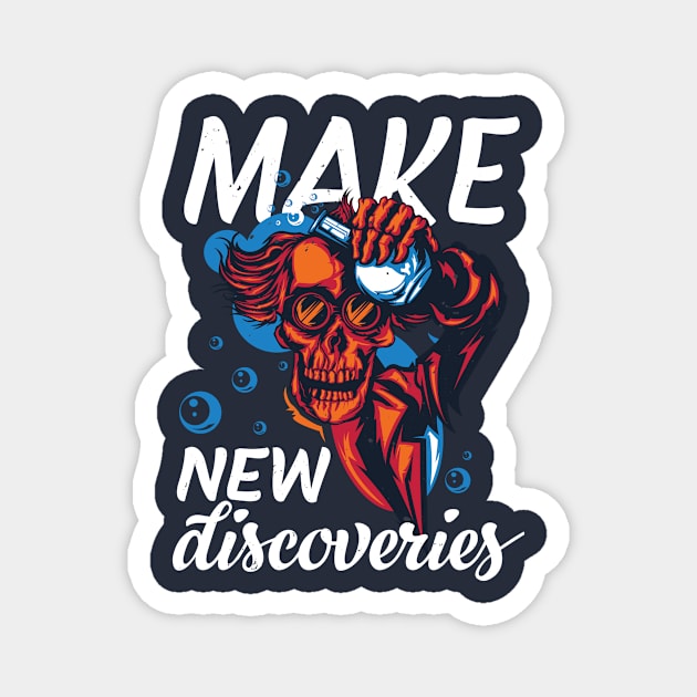 Make new discoveries Magnet by Fun Purchase