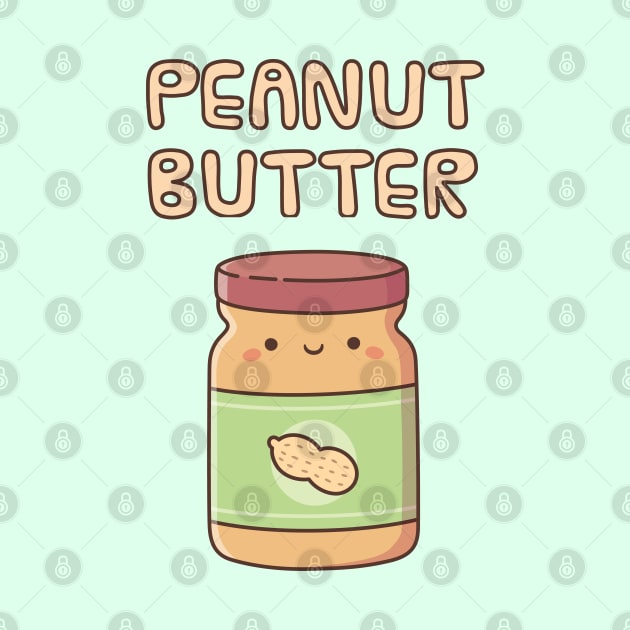 Cute Peanut Butter Jar Doodle by rustydoodle