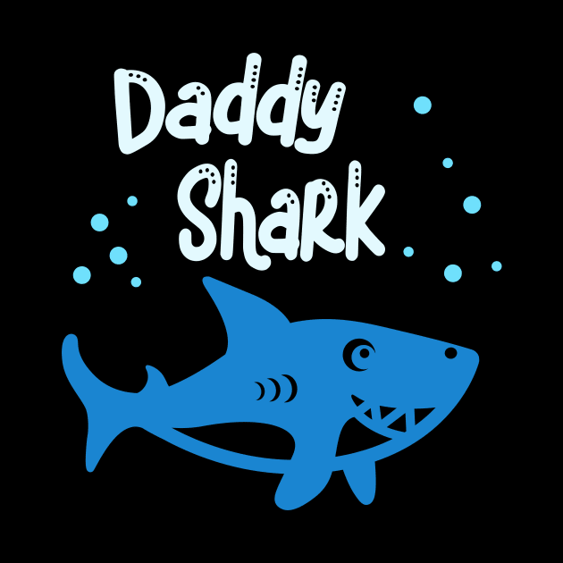 Daddy Shark Family Matching Dad Funny Sharks by Foxxy Merch