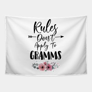 Rules Don't Apply to Gramms Birthday Gift Mothers Day Present Tapestry