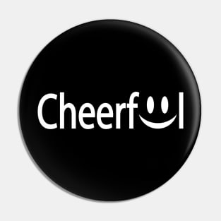 Cheerful text design Pin