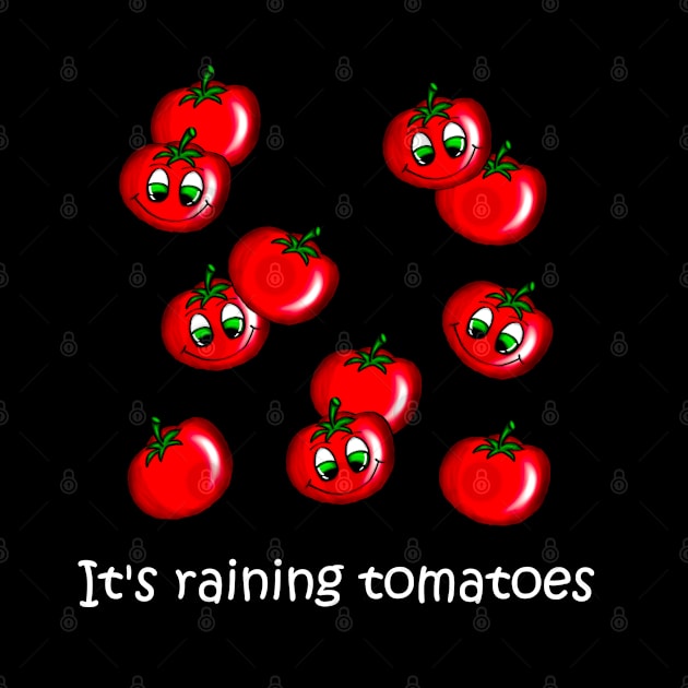 It's raining tomatoes - black by emyzingdesignz