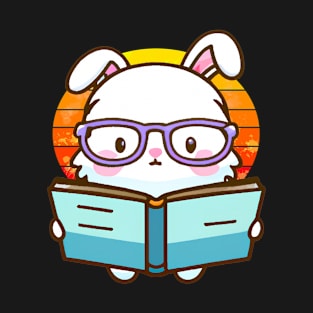 Bookworm bunny T-Shirt