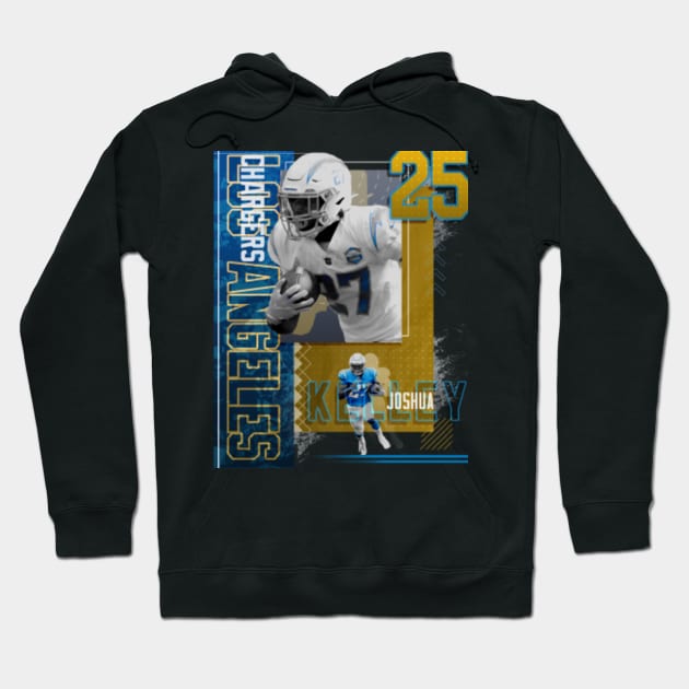 Joshua Kelley football design poster LA Chargers shirt, hoodie, sweater and  v-neck t-shirt