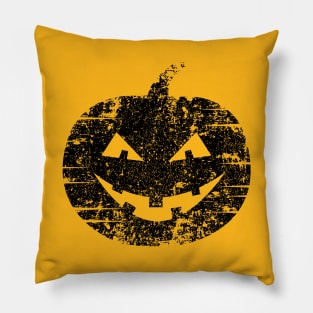 Vintage Halloween Pumpkin Design, Jack O Lantern Pumpkin Pillow