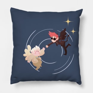 Good Omens- Let's Go (No Text Version) Pillow