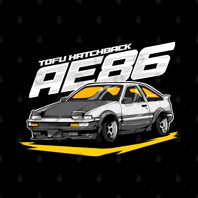 AE86 Initial D Tofu Hatchback by CFStore