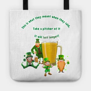 Take a Pitcher of It Tote