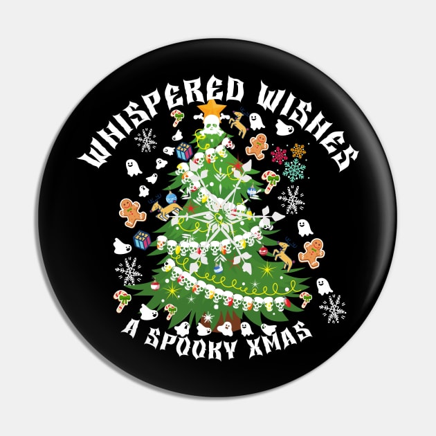 Happy spooky Christmas Pin by TaansCreation 