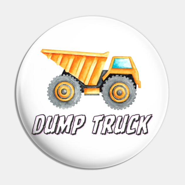 Dump Truck Pin by Little Loom Threads